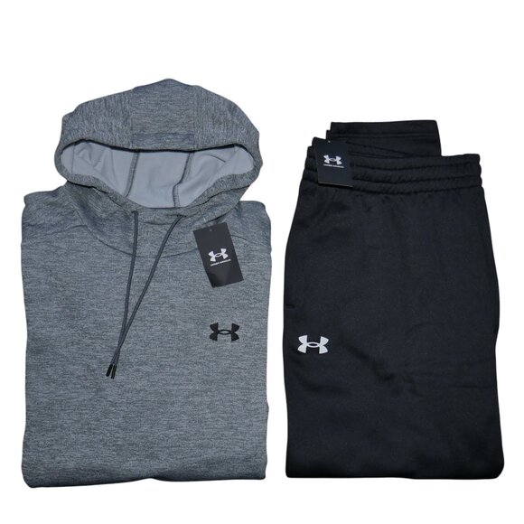 Under Armour Men's Size 3XL Sweatsuit 2 PC Fleece Tracksuit Outfit Gift Set NWT